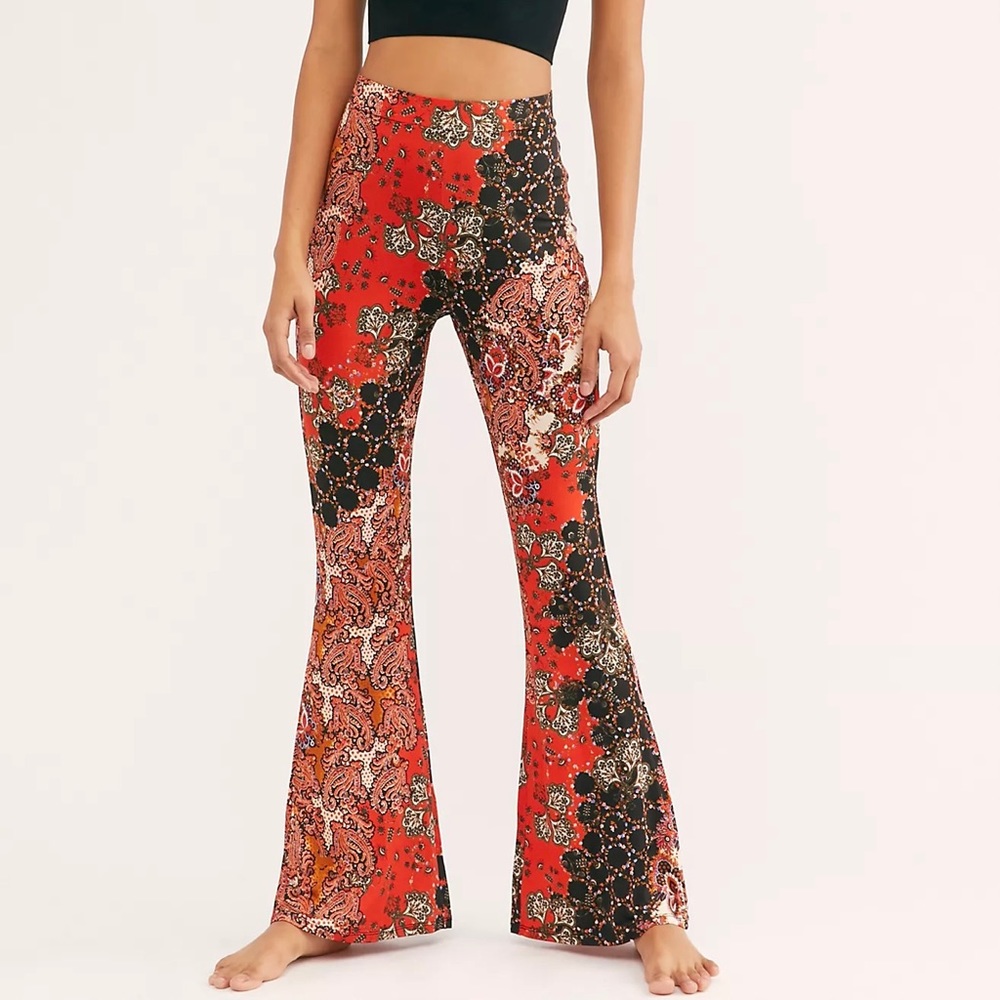 Free People | Right On Flare Pants, xl